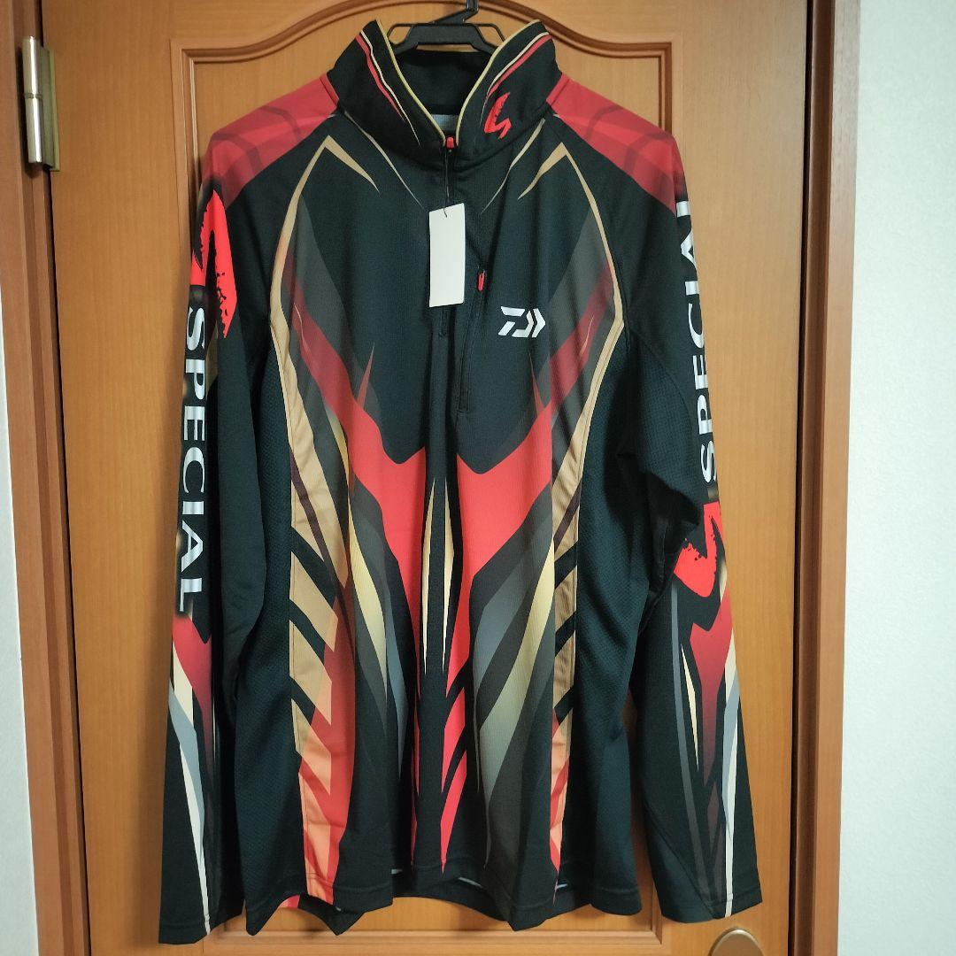 ダイワ DE-7025 ロングスリーブ シャツ マグマブラック 2XL 新品