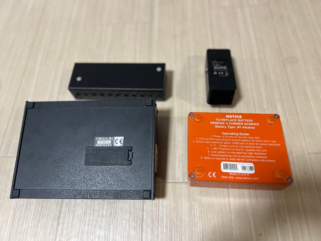 ベース　エフェクター　まとめ売り　sansamp