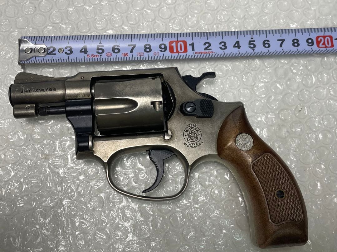 マルシン　ガスリボルバー　S&W　M36　チーフスペシャル　メタルフィニッシュ