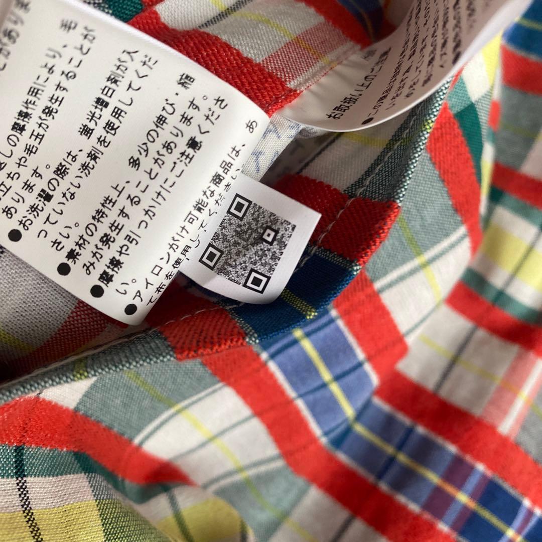 パーリーゲイツ☆タグ付き新品 チェック柄 スカート風 キュロットパンツ