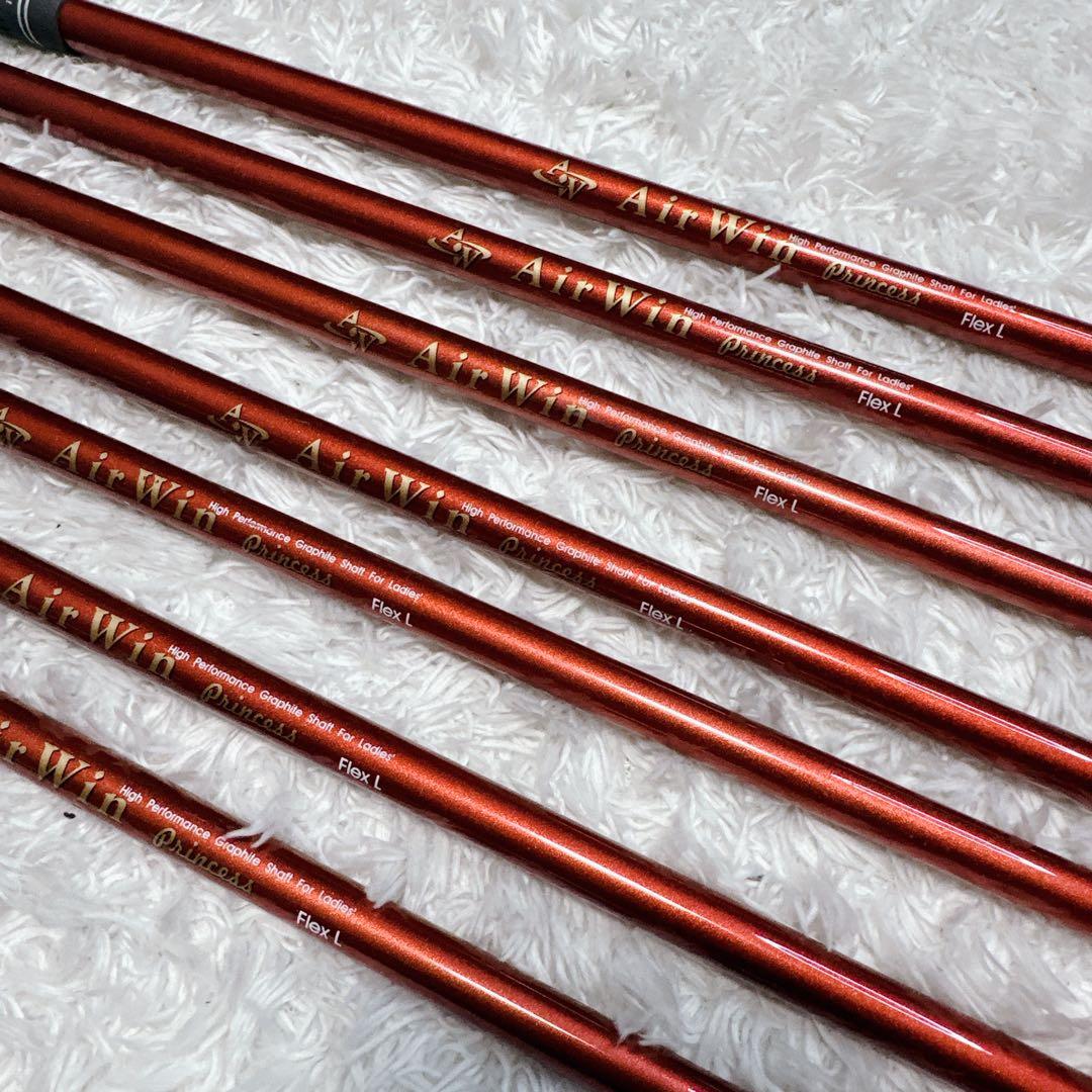 レディース レフティー air win アイアン キャディーバッグ ゴルフ