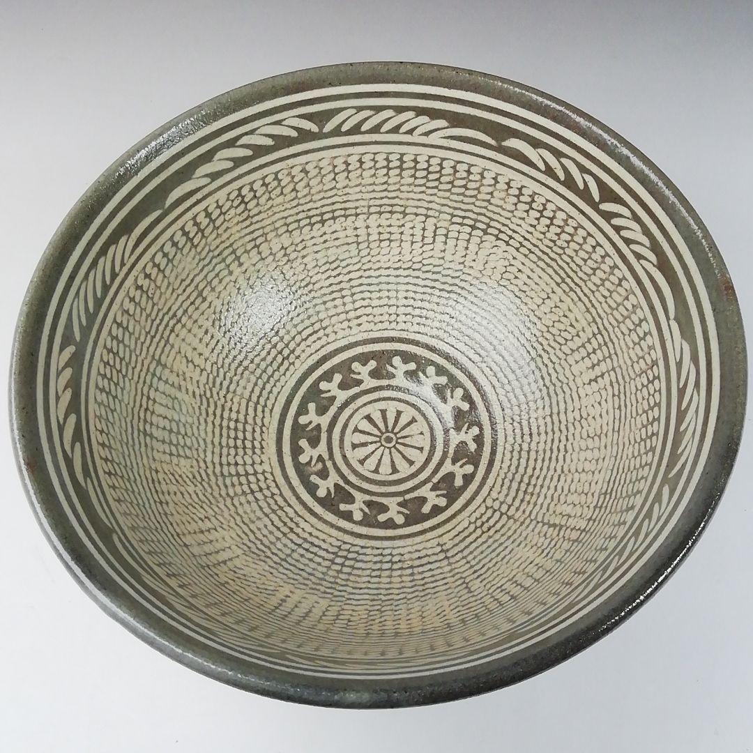 Ｔ９８　茶碗　『三島　茶碗』『瑞昌陶房窯』『柳昌坤 作』　共箱　抹茶碗　茶道具