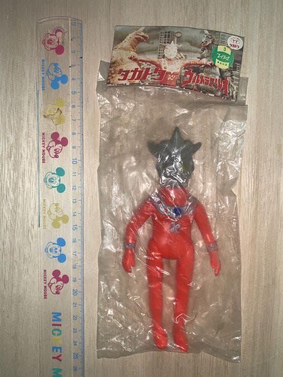 ビンテージソフビ　タカトク　ウルトラマンレオ