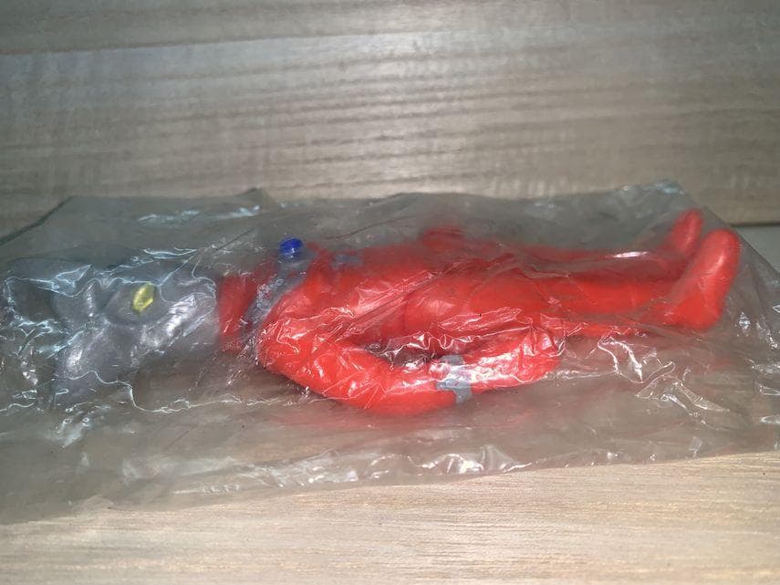 ビンテージソフビ　タカトク　ウルトラマンレオ