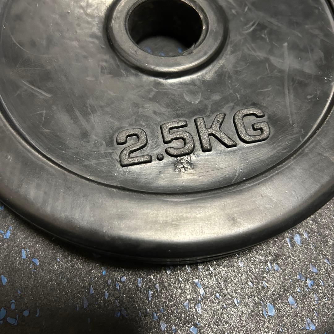 IVANKO イヴァンコ 28mmラバープレート2.5kg/1.25kg 8枚