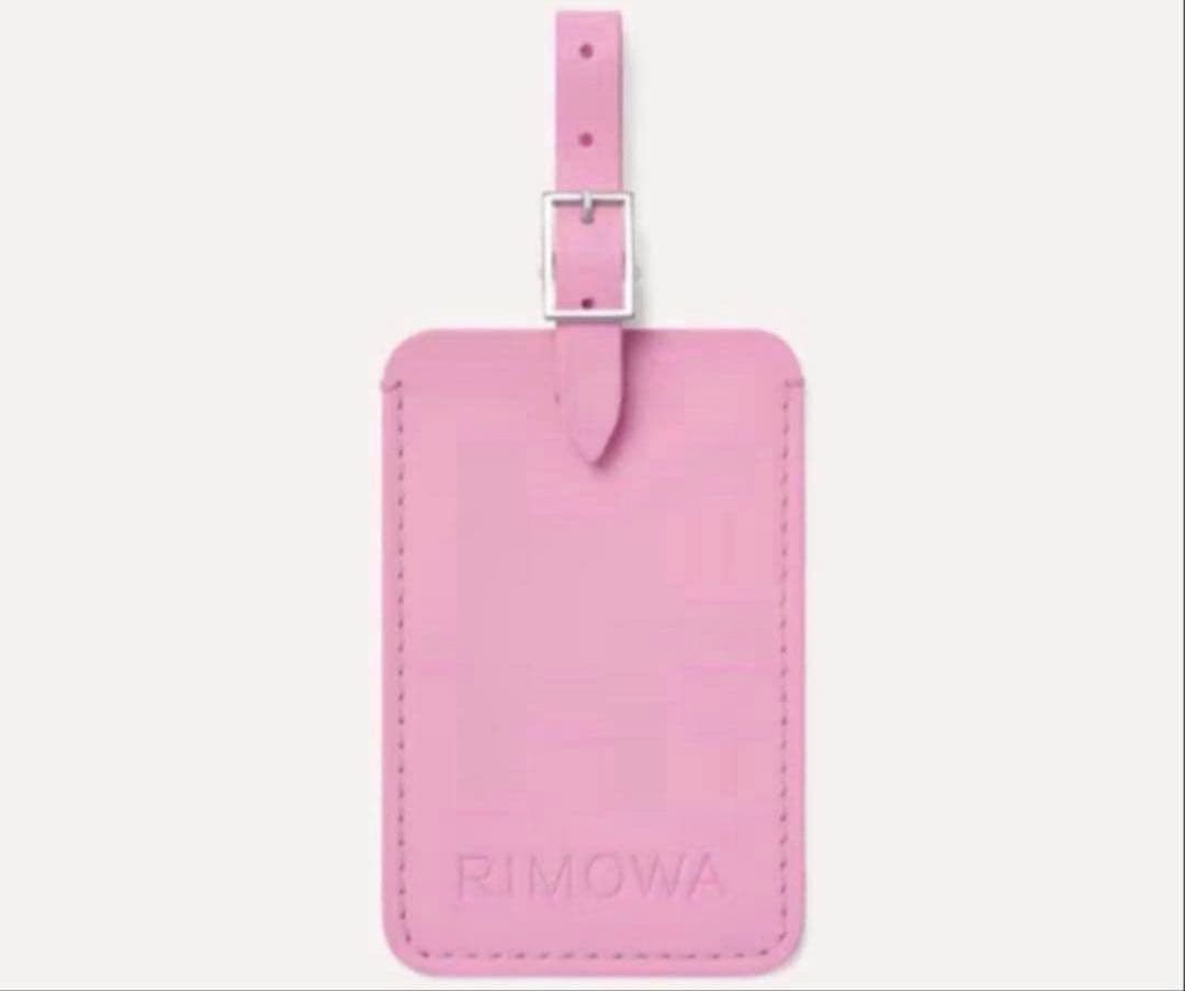 【限定色】RIMOWA アドレスタグ（ローズピンク）バレリーナピンク