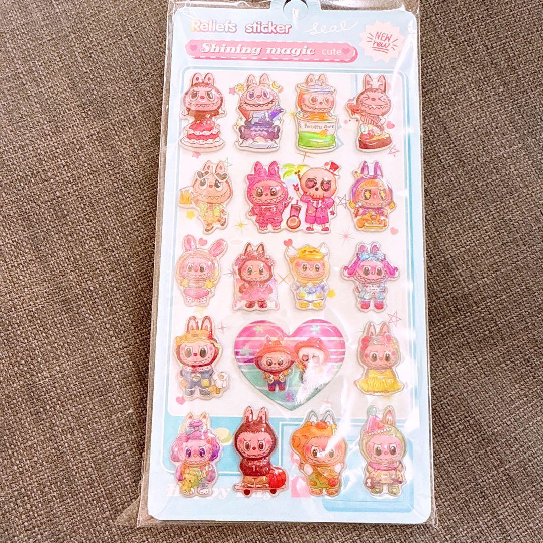 おまとめ売り40枚セット　ラブブシール　ボンボンロップシール