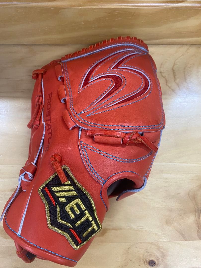 軟式 ZETT プロステイタス　グローブ 左利き用 日本製★中高生