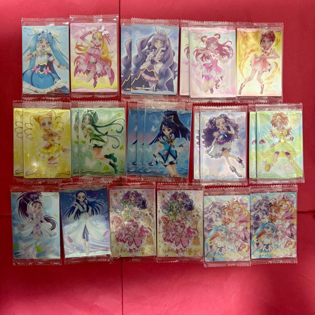 新品 プリキュア ウエハース セット N R SR SSR まとめ売り