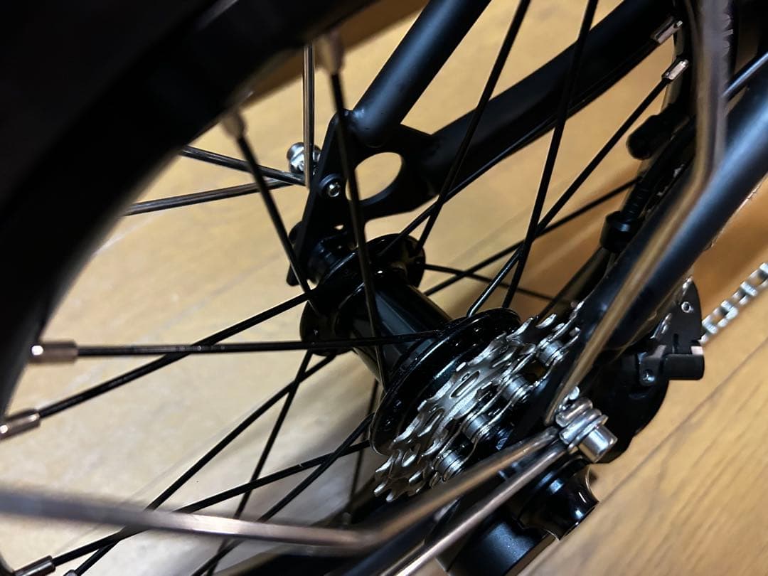 14インチ折り畳み自転車　MINT BOB3-14K　BROMPTON風