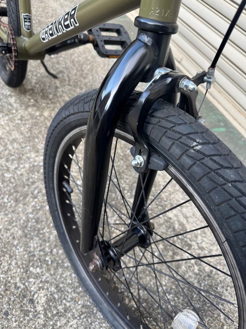 引取り限定ムラサキスポーツ　BMX 20インチ　クランカー　配送近県要相談