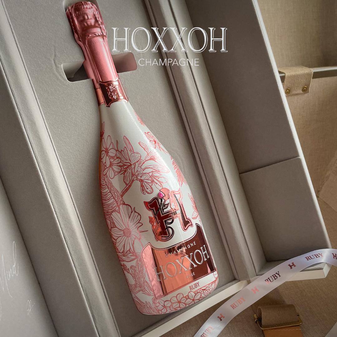 HOXXOH RUBY オックス ルビー シャンパーニュ ロゼ 化粧箱付・未開栓