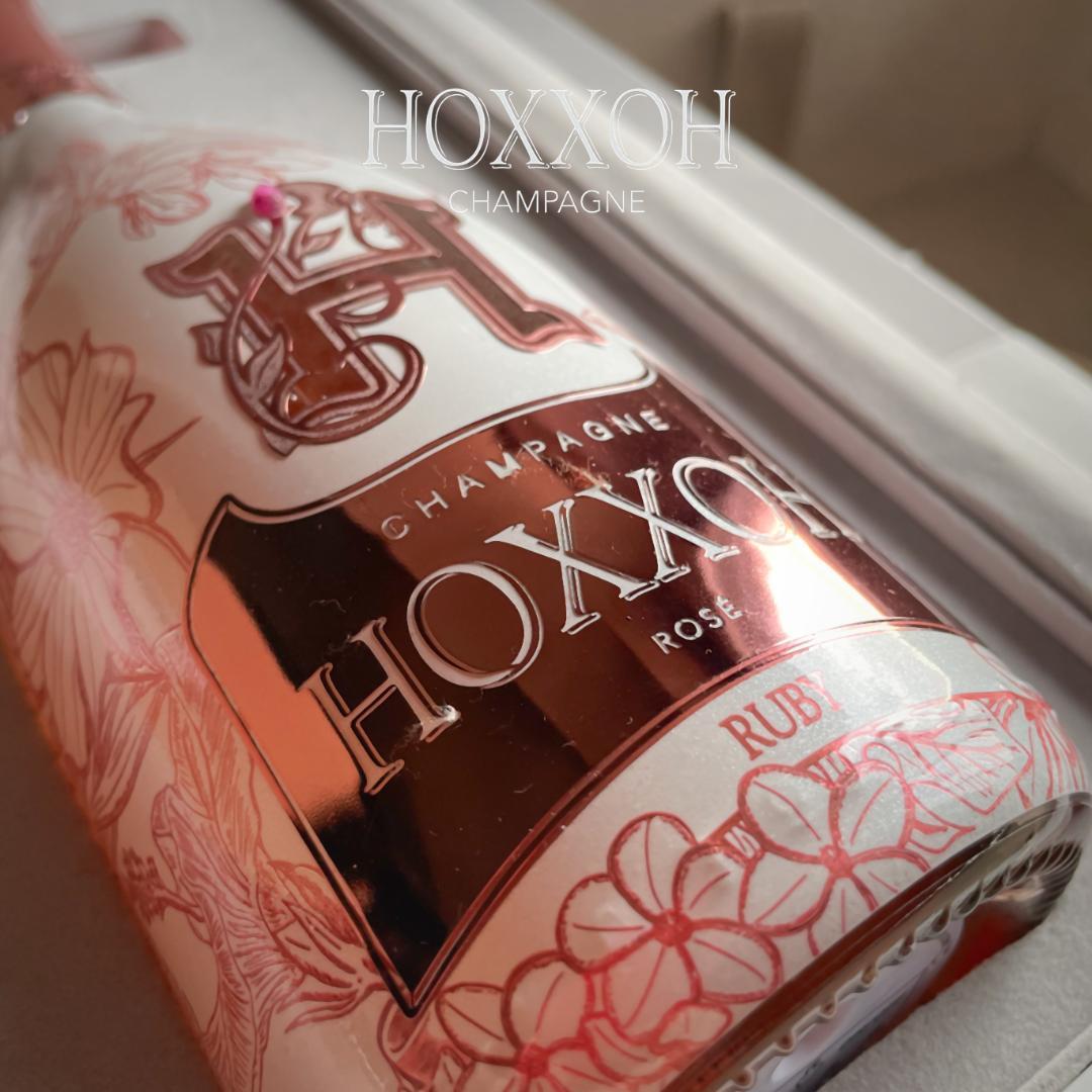 HOXXOH RUBY オックス ルビー シャンパーニュ ロゼ 化粧箱付・未開栓