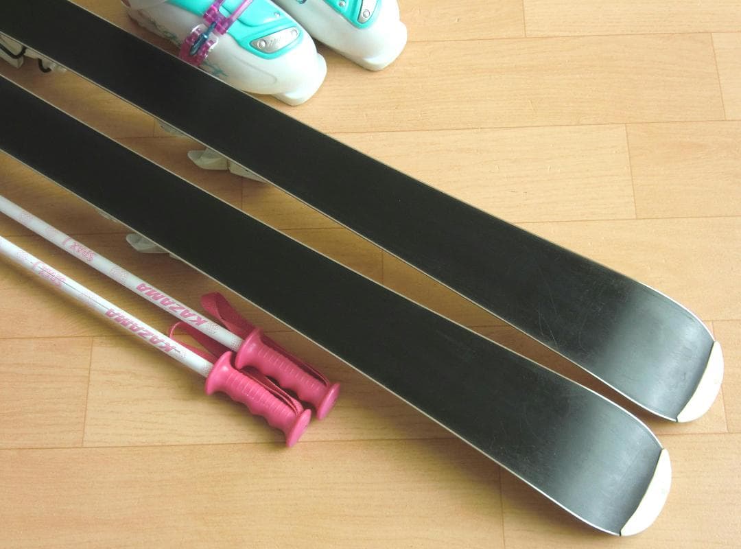 ■■1月限定■送料無料■Hart■子供用スキーセット■板120靴21■WAX済■