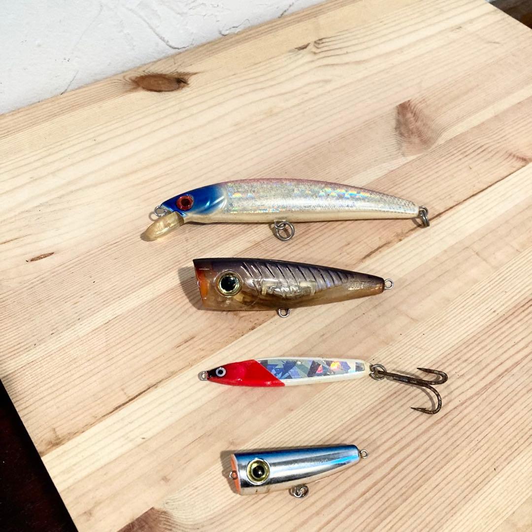 オールドヘドン　ルアー　ヴィンテージスピニングリール　まとめて