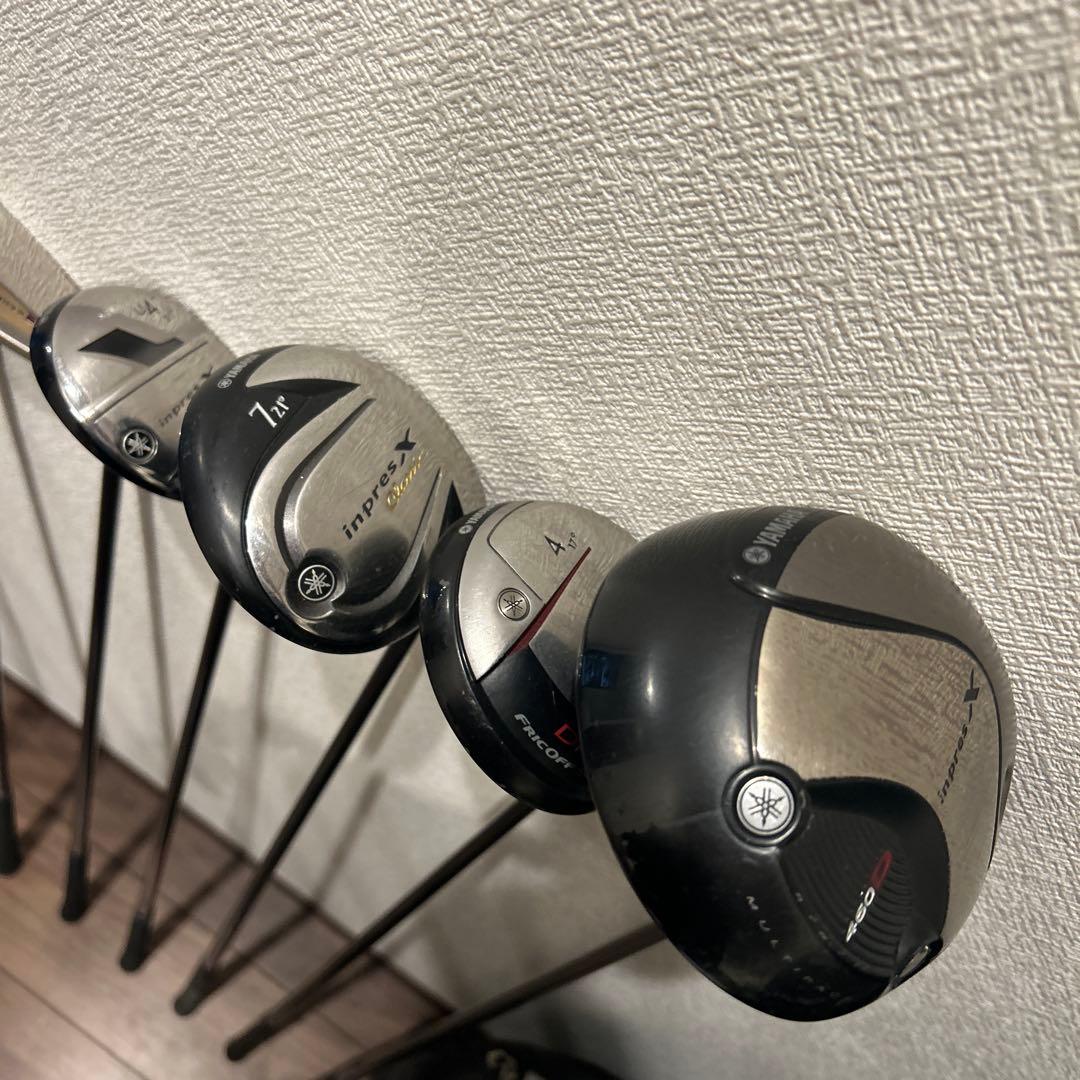 インプレス　メンズ R 15本　右利き　YAMAHA ゴルフセット