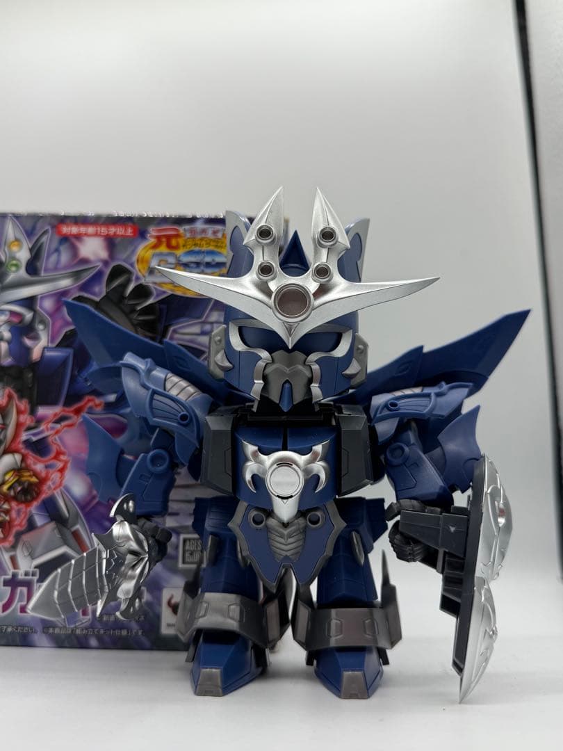 元祖SDガンダム　機甲神エルガイヤー　影機甲神カオスガイヤーセット