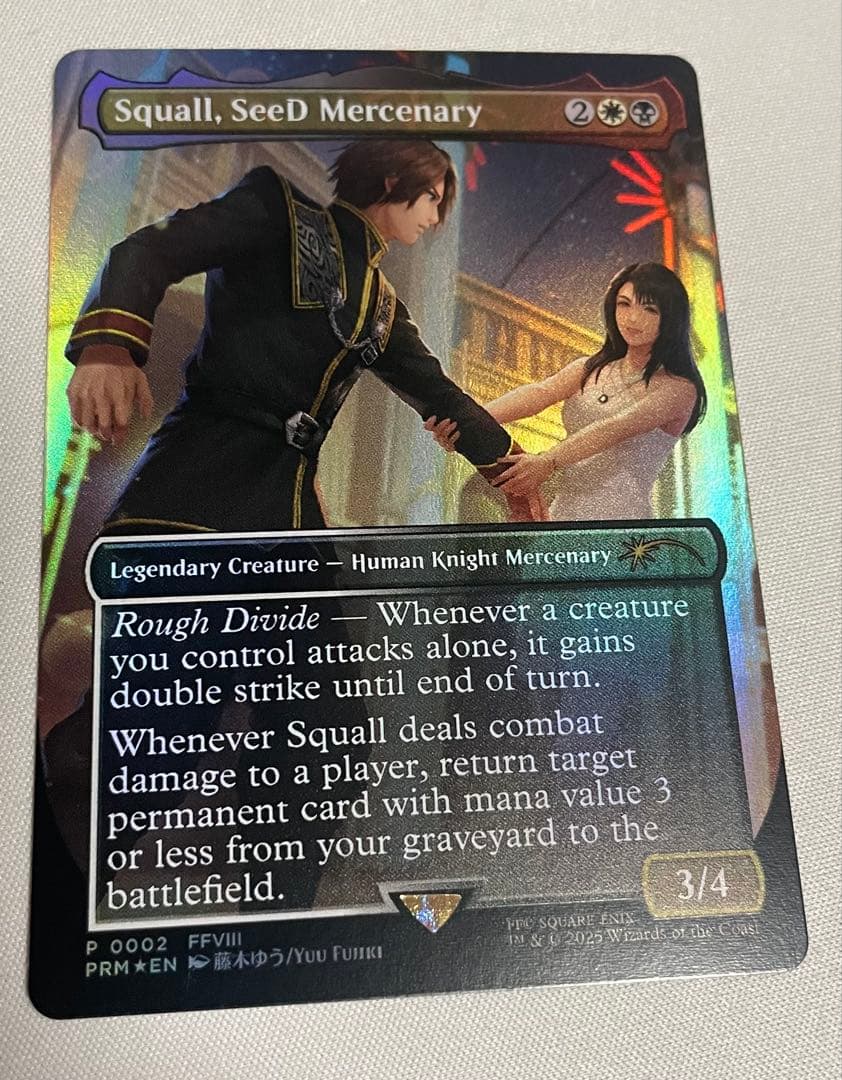 SeeDの傭兵、スコール スタンダードショーダウンプロモ