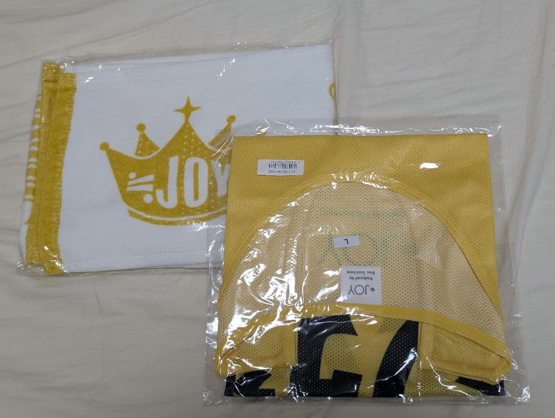 ニアジョイ天野香乃愛さん　初期ビブス