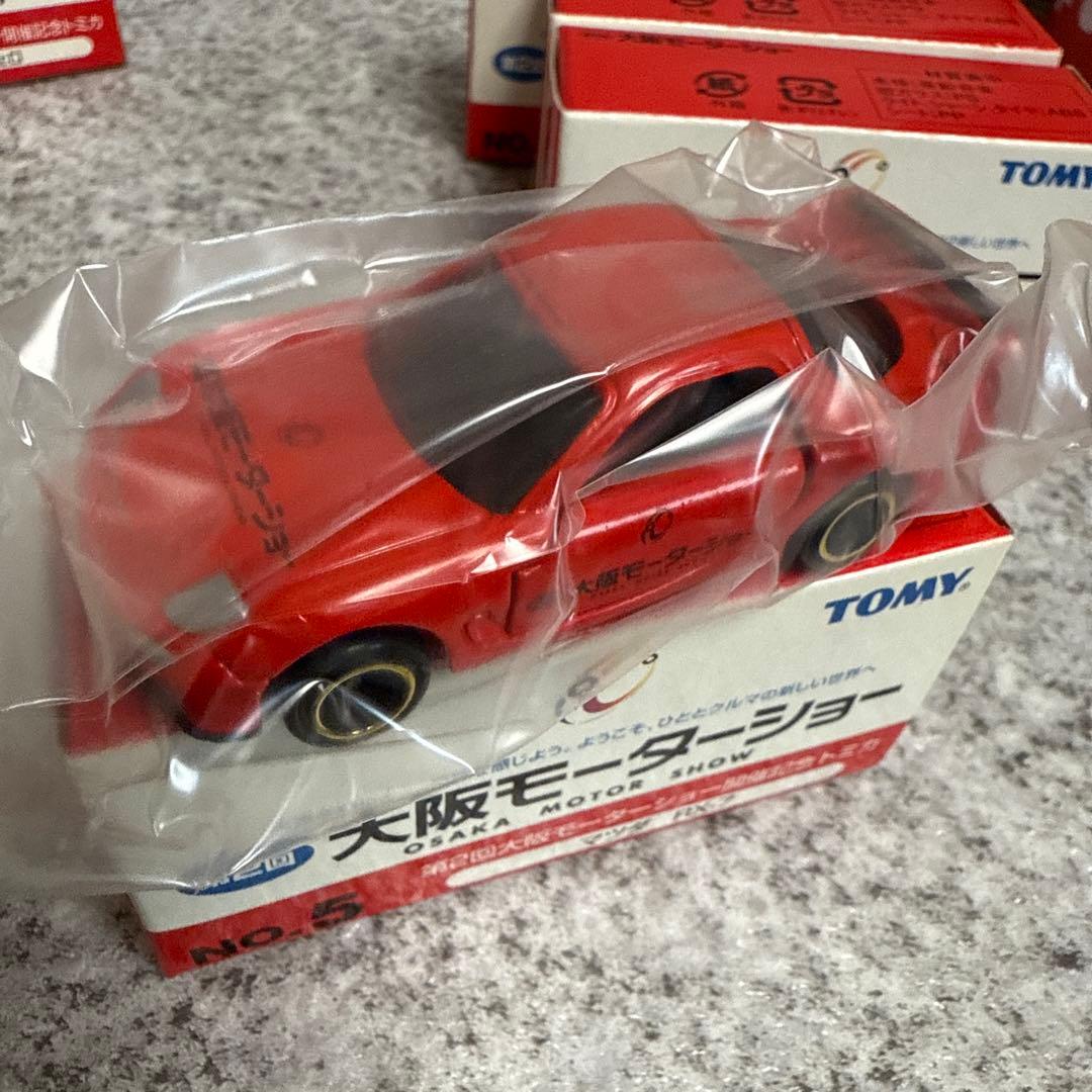 新品未使用品第2回大阪モーターショー開催記念トミカ10台セット