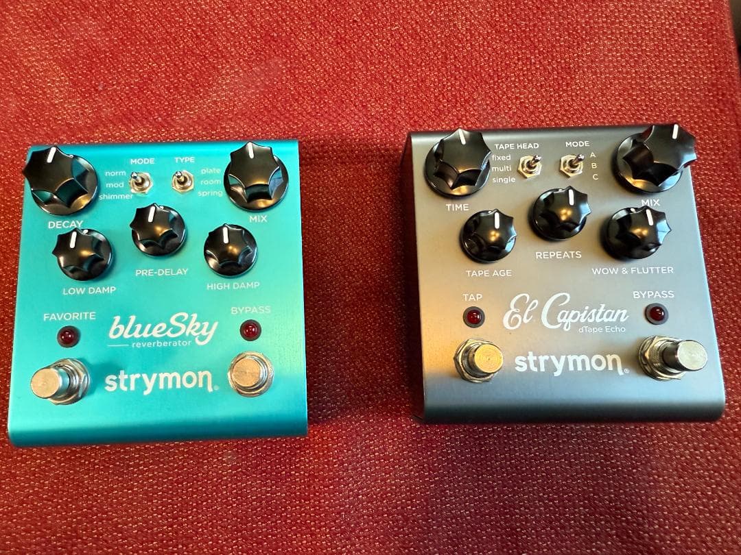 売約済みStrymon elcapistan v1, Blue Sky v1