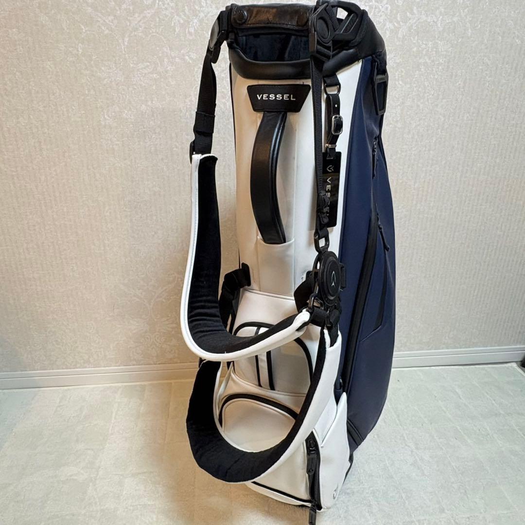 VESSEL プレイヤー3.0スタンドキャディバック 8.5型ネイビー