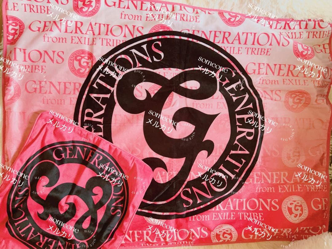 GENERATIONS ブランケット 武者修行 初期ロゴ