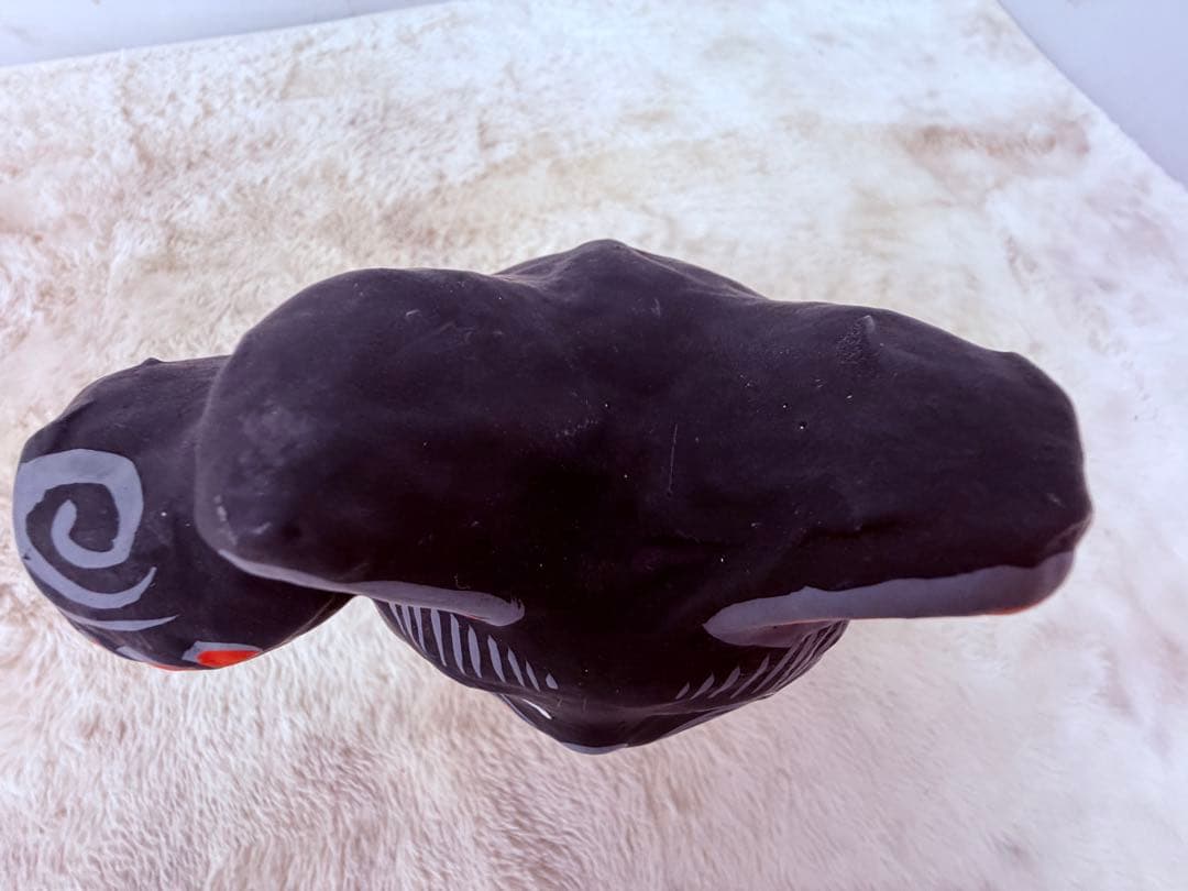 未使用保管品♪ 春日部張り子　招き猫