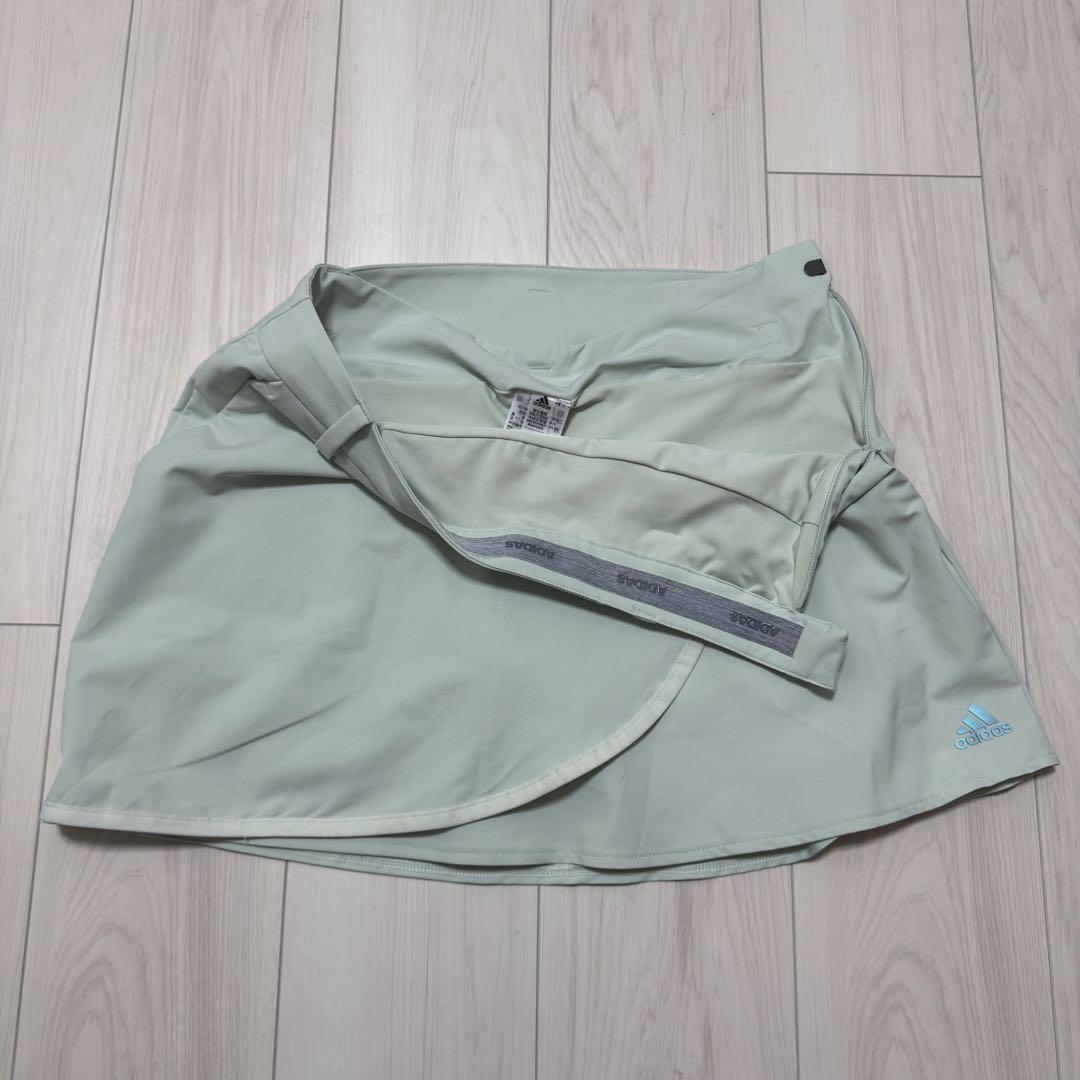 アディダス レディース ゴルフ セットアップ 長袖 セーター 巻きスカート 新品