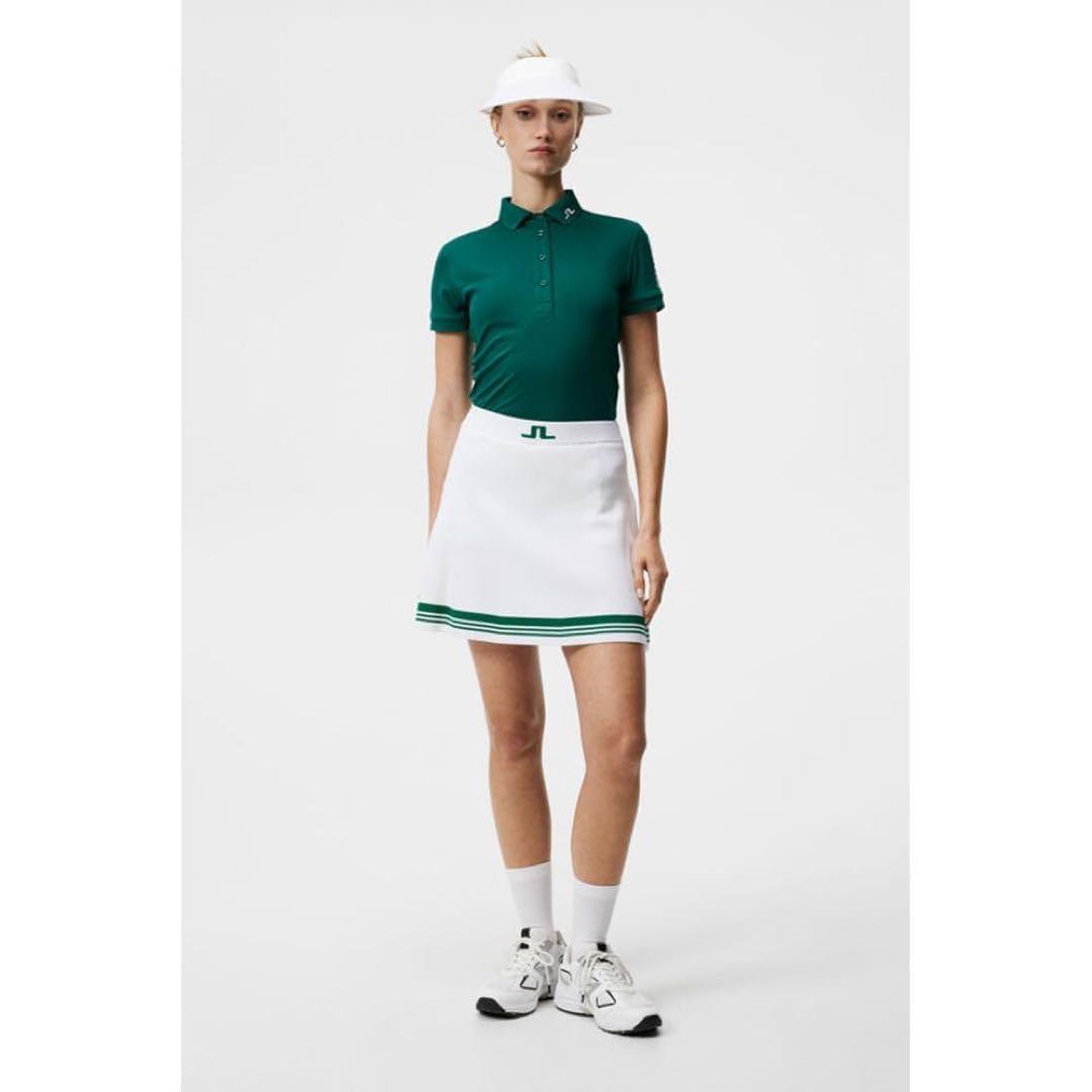 J.LINDEBERG レディース裾ラインニットスカート 072-78453