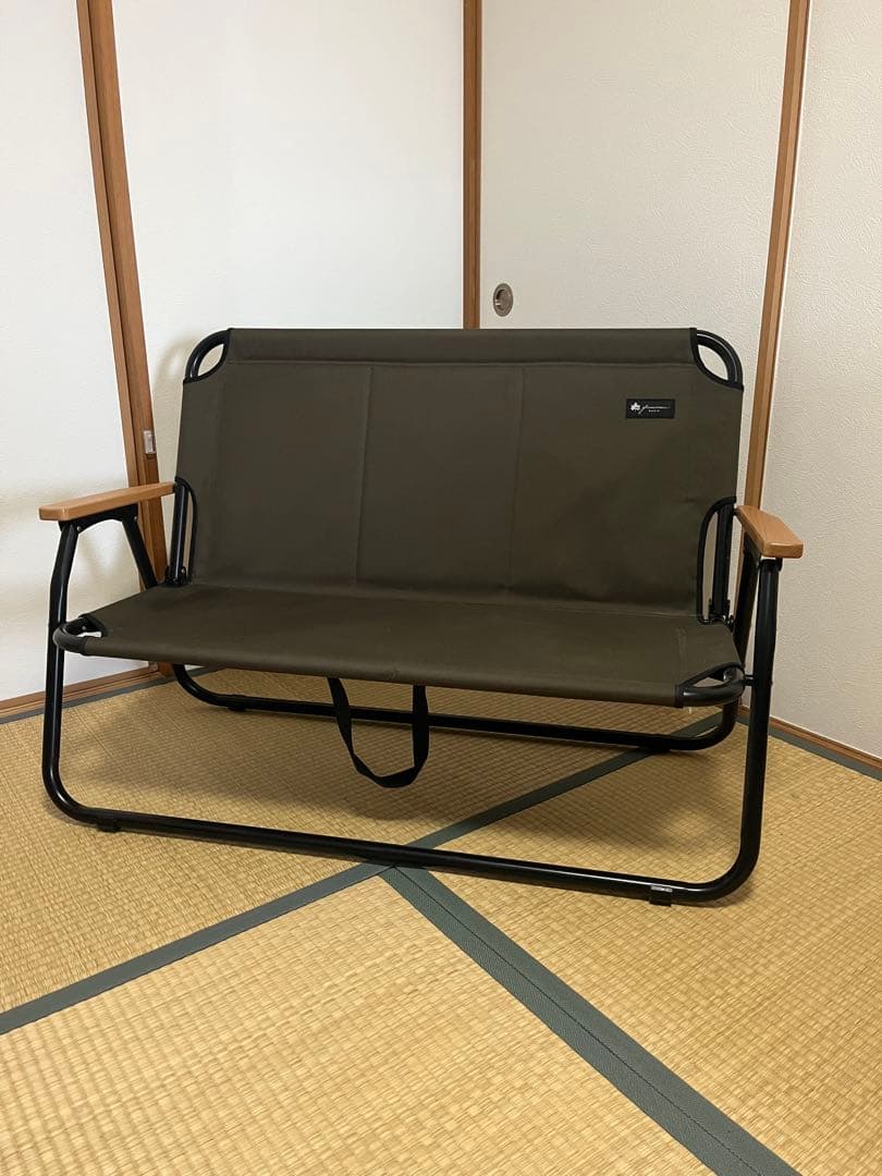 ロゴスPREMIUM LINEグランベーシックチェア　for2 2人掛けチェア