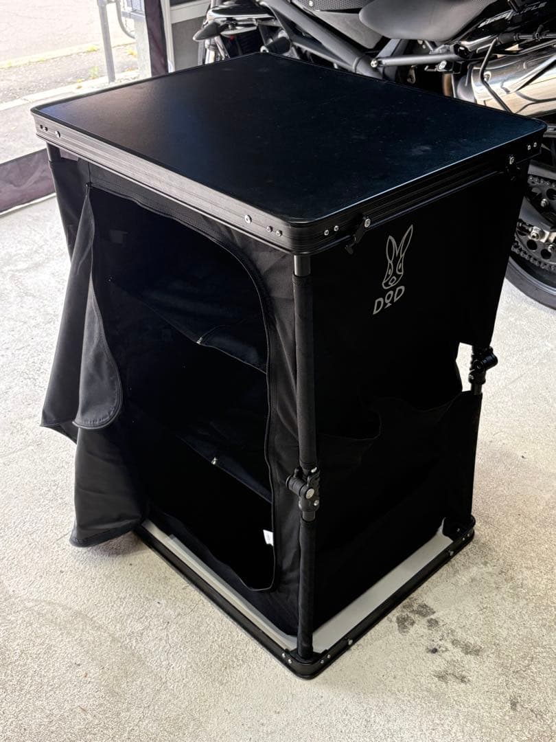 DOD 折りたたみアウトドアテーブル ブラック