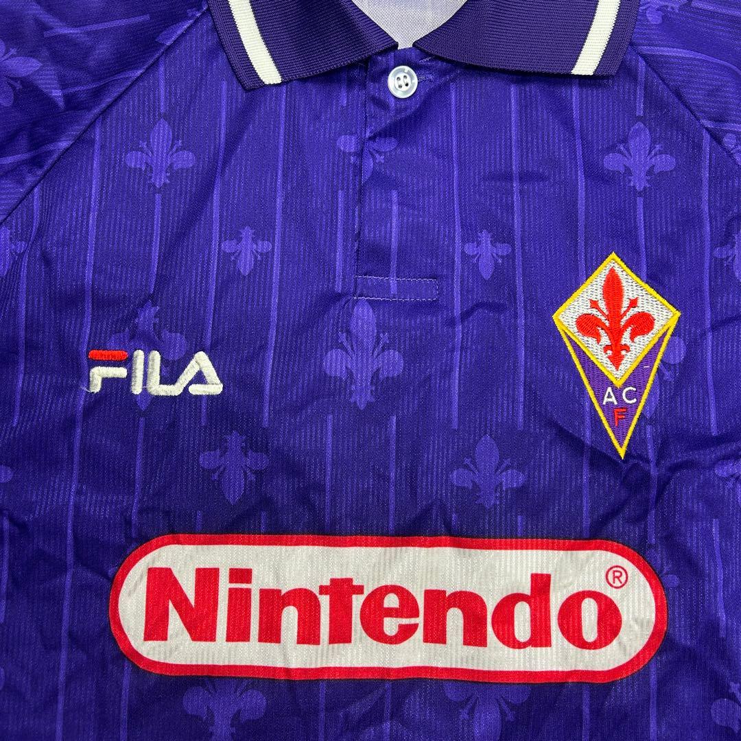 FILA フィオレンティーナ ユニフォーム 任天堂 98/99 ゲームシャツ