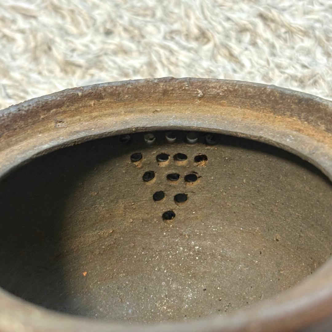 東*堂様 備前 松田華山造 宝瓶 共箱