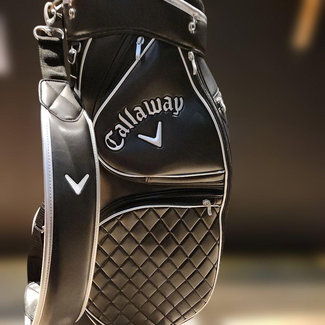 未使用　レディースCallaway ゴルフキャディーバッグ ブラック