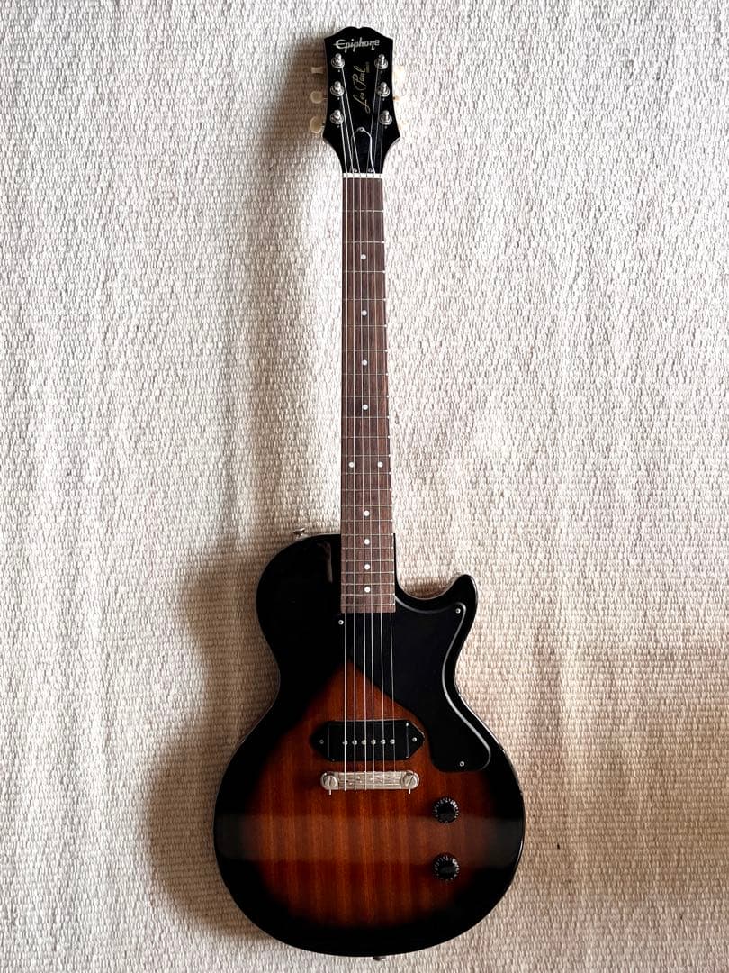 【ほぼ新品】Epiphone LesPaul Junior 22年製 ブラウン