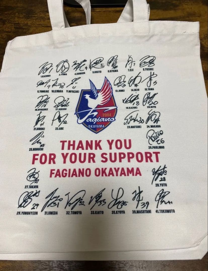 ファジアーノ岡山 ユニフォーム Tシャツ バッグ マフラー まとめ売り