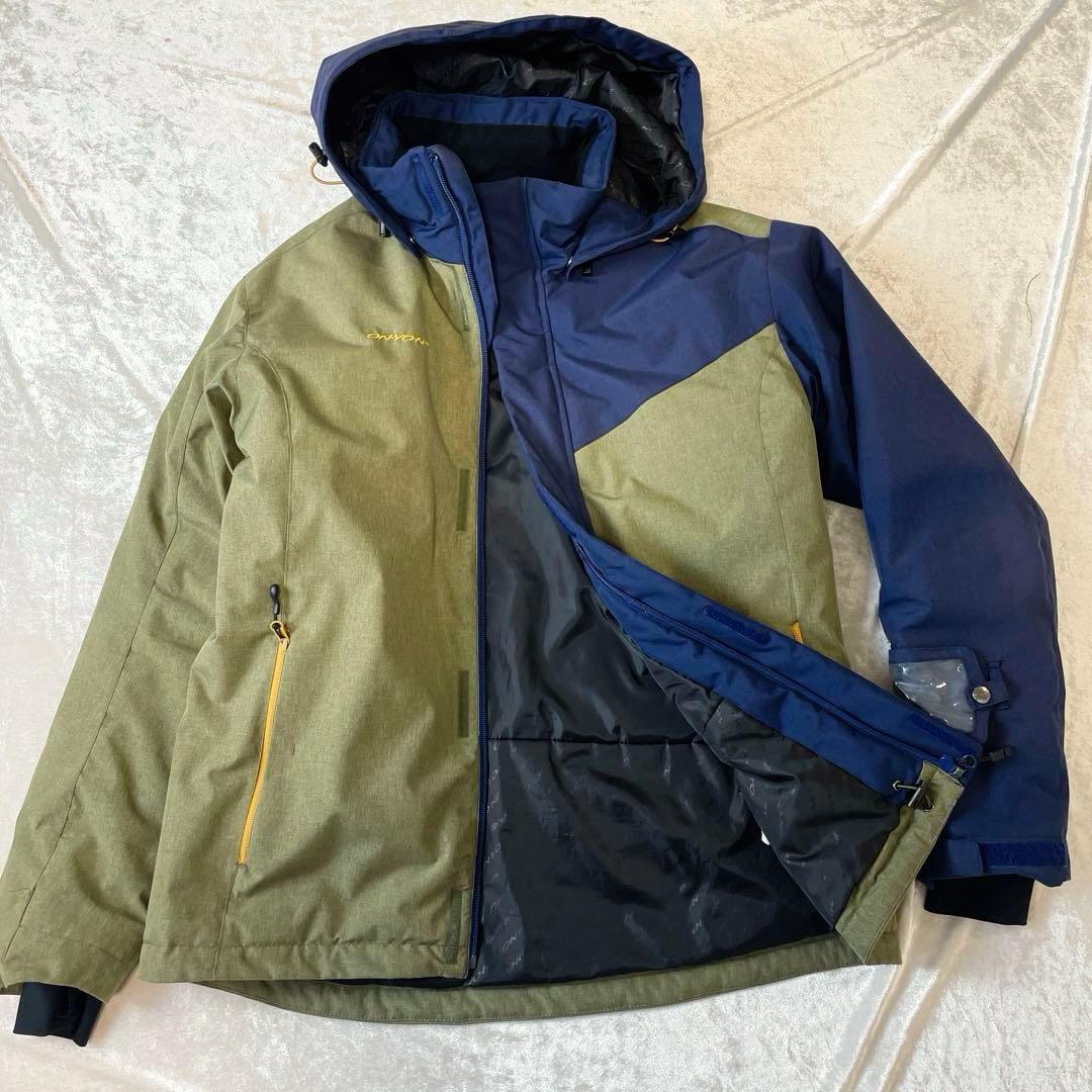 オンヨネ　ON・YO・NE スキー　ジャケット　ネイビー　カーキ　Oサイズ