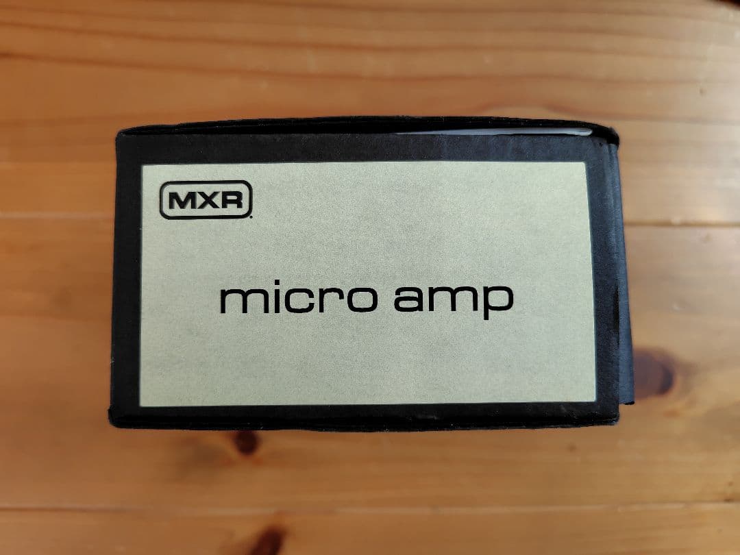 MXR micro amp ギターエフェクター　新品同様