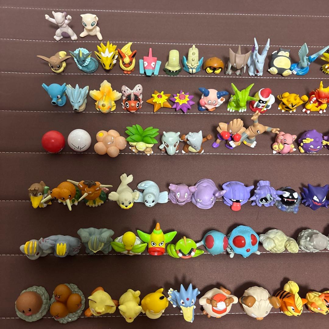 ポケモンキッズ　指人形　カントー コンプリート　初代151　ポケモン フィギュア