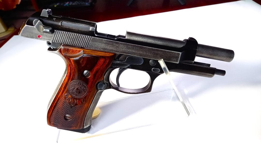 WA ベレッタM92FS ダメージ塗装仕