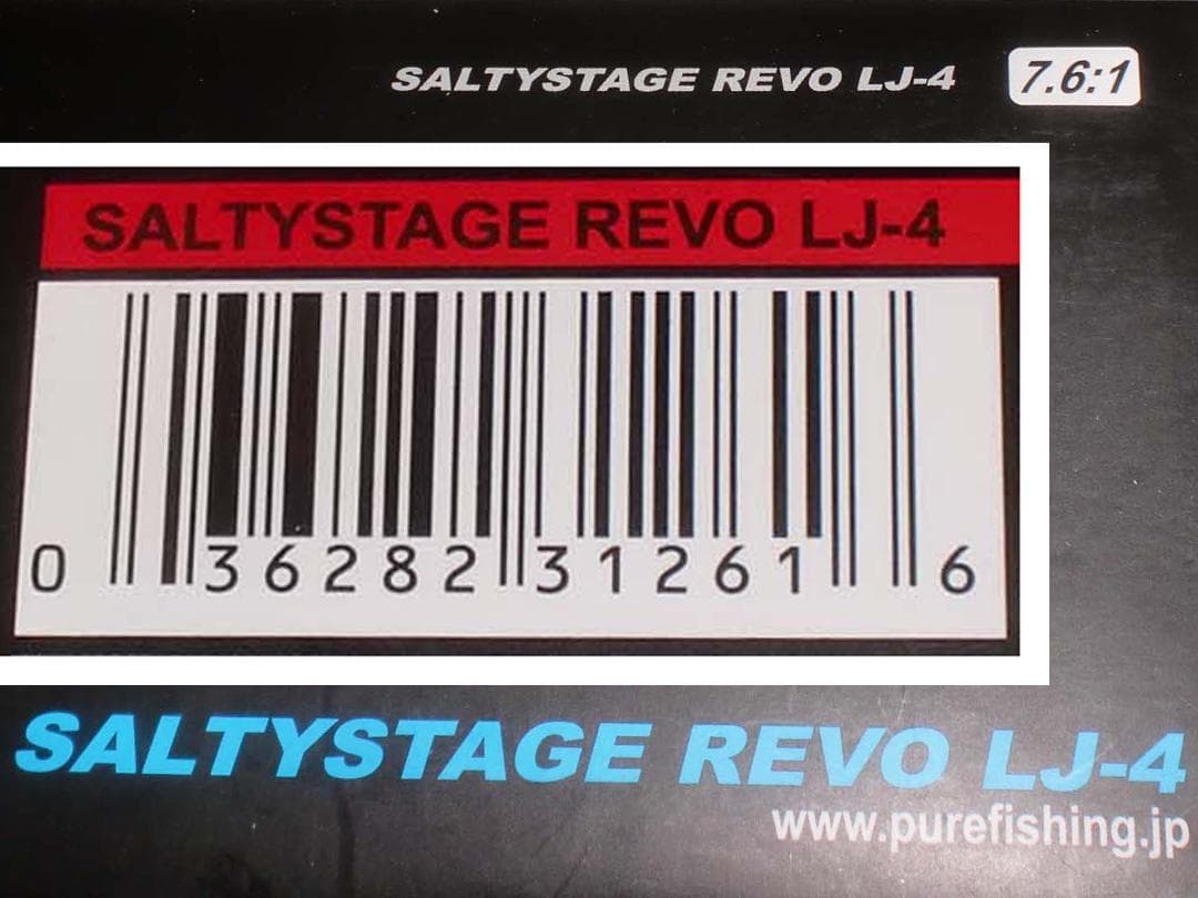 アブガルシア　ソルティーステージレボ　ＬＪ－４（Revo LJ-4）『右巻』新品