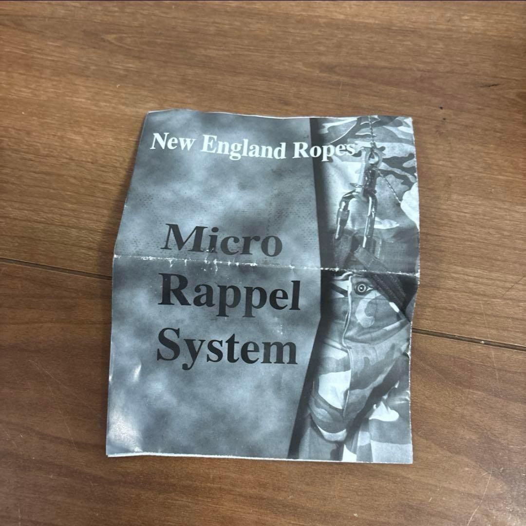 米軍　NEW ENGLAND ROPES MICRO RAPPEL SYSTEM