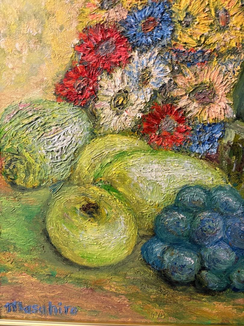 ワインと花と果物