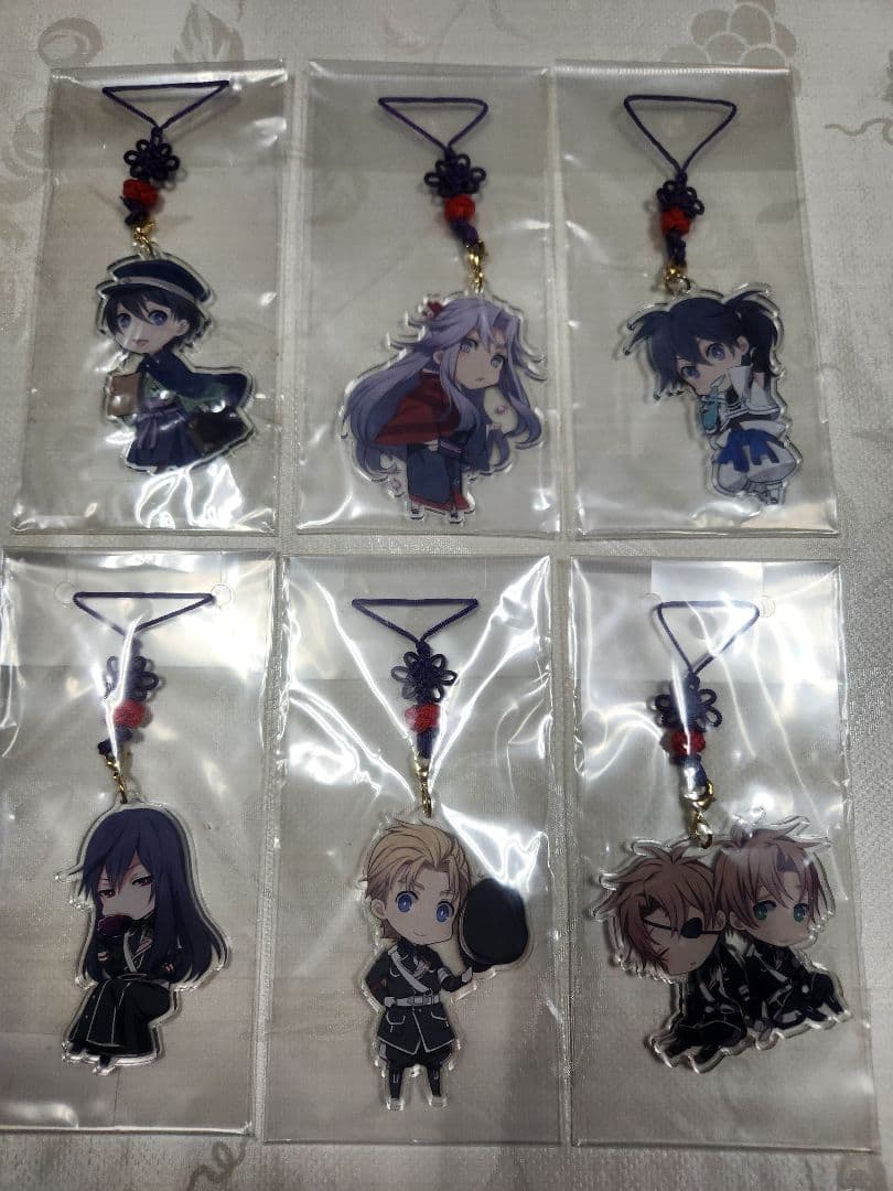 大正メビウスライン　根付けストラップ　 6種コンプリート