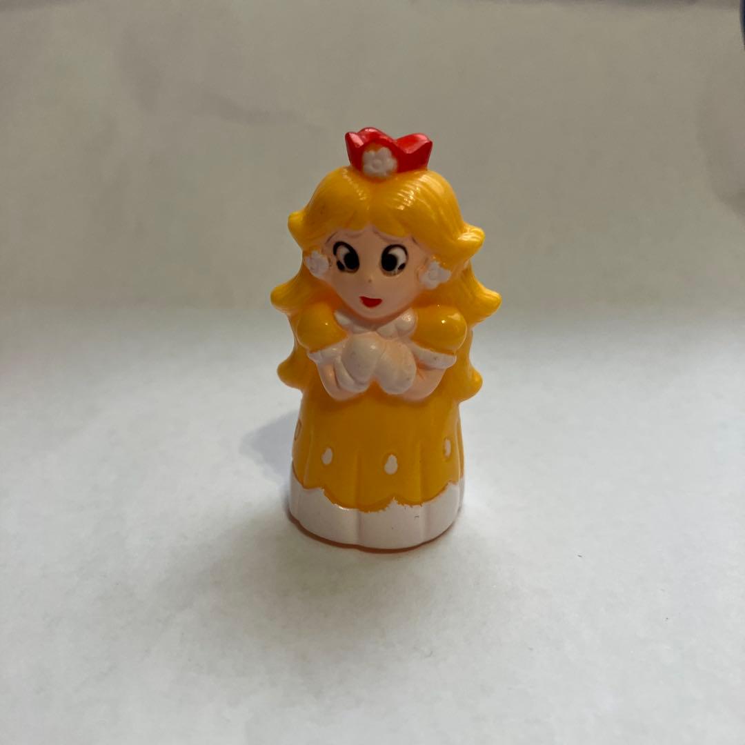 スーパーマリオランド　マリオ、ピーチ姫　指人形