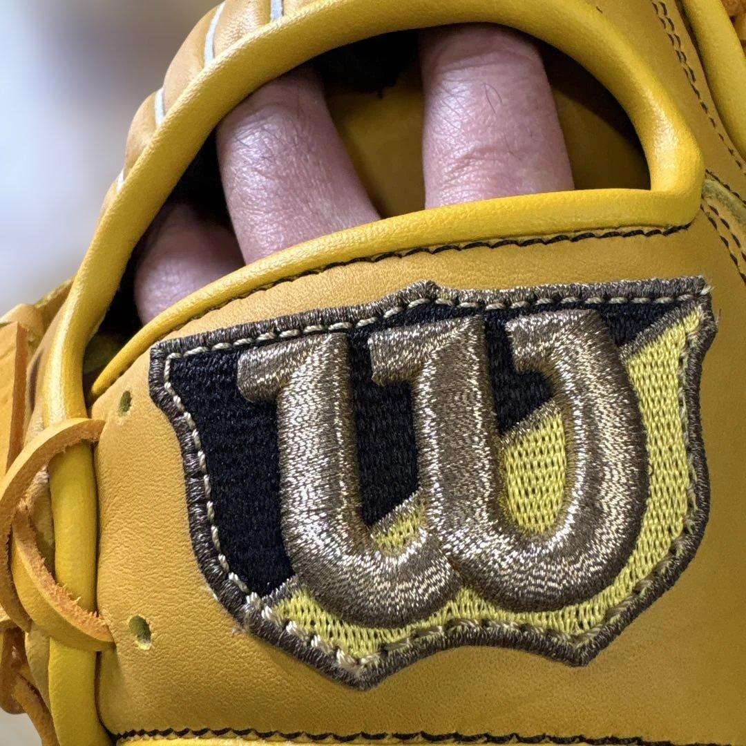 新品未使用タグ付きウィルソン野球グローブ外野手用右利き用