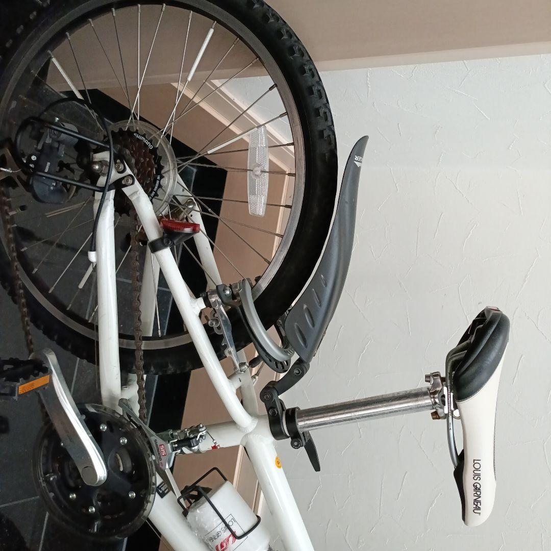 ★引き取り限定★LOUIS GARNEAU 自転車22インチ白