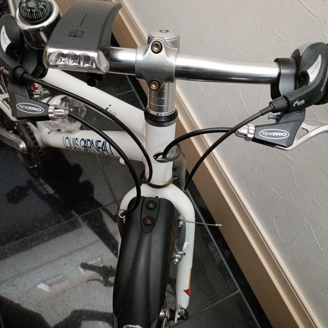 ★引き取り限定★LOUIS GARNEAU 自転車22インチ白