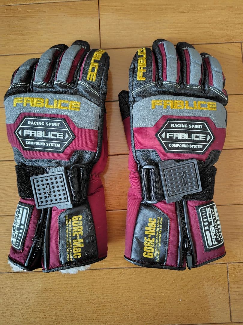 FABLICE スキーウェア3点セット パープル系Mサイズ